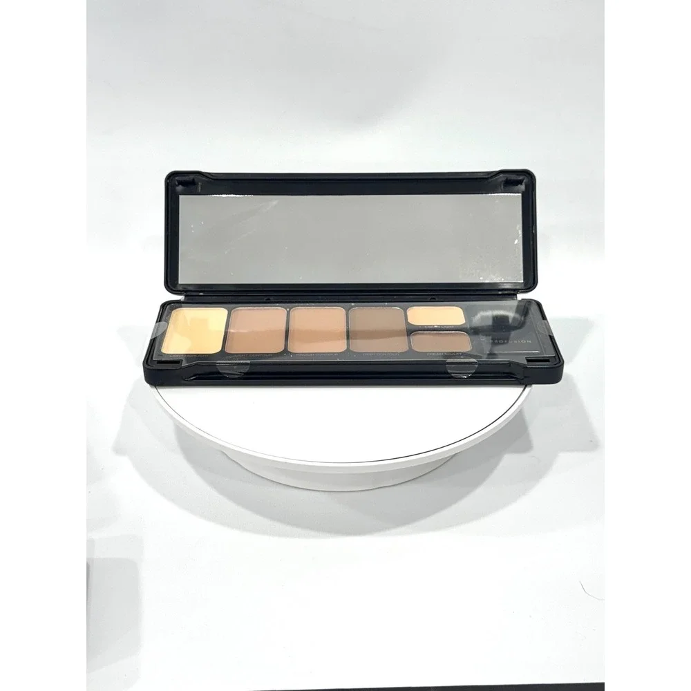 Profusion Cosmetics 6 Shade Contour Palette and Brush Kit 6873-11SET Black Case
